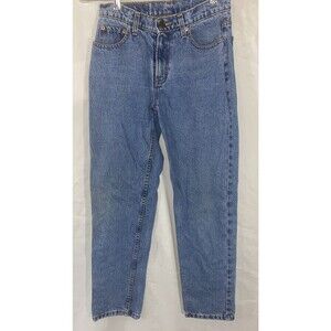 Vintage Jordache Denim Jeans, Size 5/6 Western Rock Medium Wash Biker S11